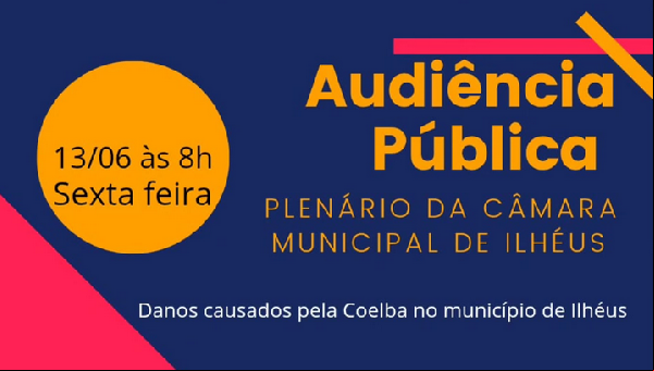AUDIÊNCIA PÚBLICA DISCUTE QUEDAS DE ENERGIA EM ILHÉUS
