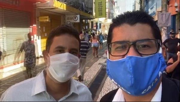 VÍDEO: GERENTES DA CAIXA COMEMORAM FILAS ZERADAS EM ILHÉUS